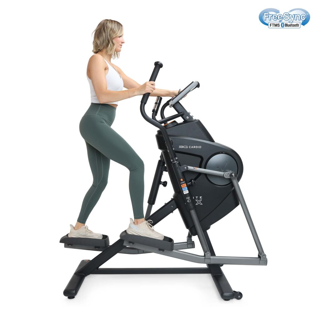 3G Cardio Elite EM X Elliptical Trainer with FreeSync™ FTMS Bluetooth®